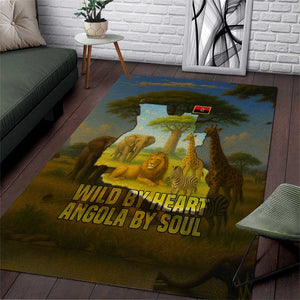 Angola Area Rug Savannah Wildlife and African Animal - African Pride