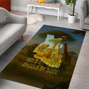 Angola Area Rug Savannah Wildlife and African Animal - African Pride