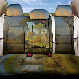 Angola Back Car Seat Cover Savannah Wildlife and African Animal - African Pride
