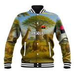 Angola Baseball Jacket Savannah Wildlife and African Animal - African Pride
