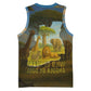 Angola Basketball Jersey Savannah Wildlife and African Animal - African Pride