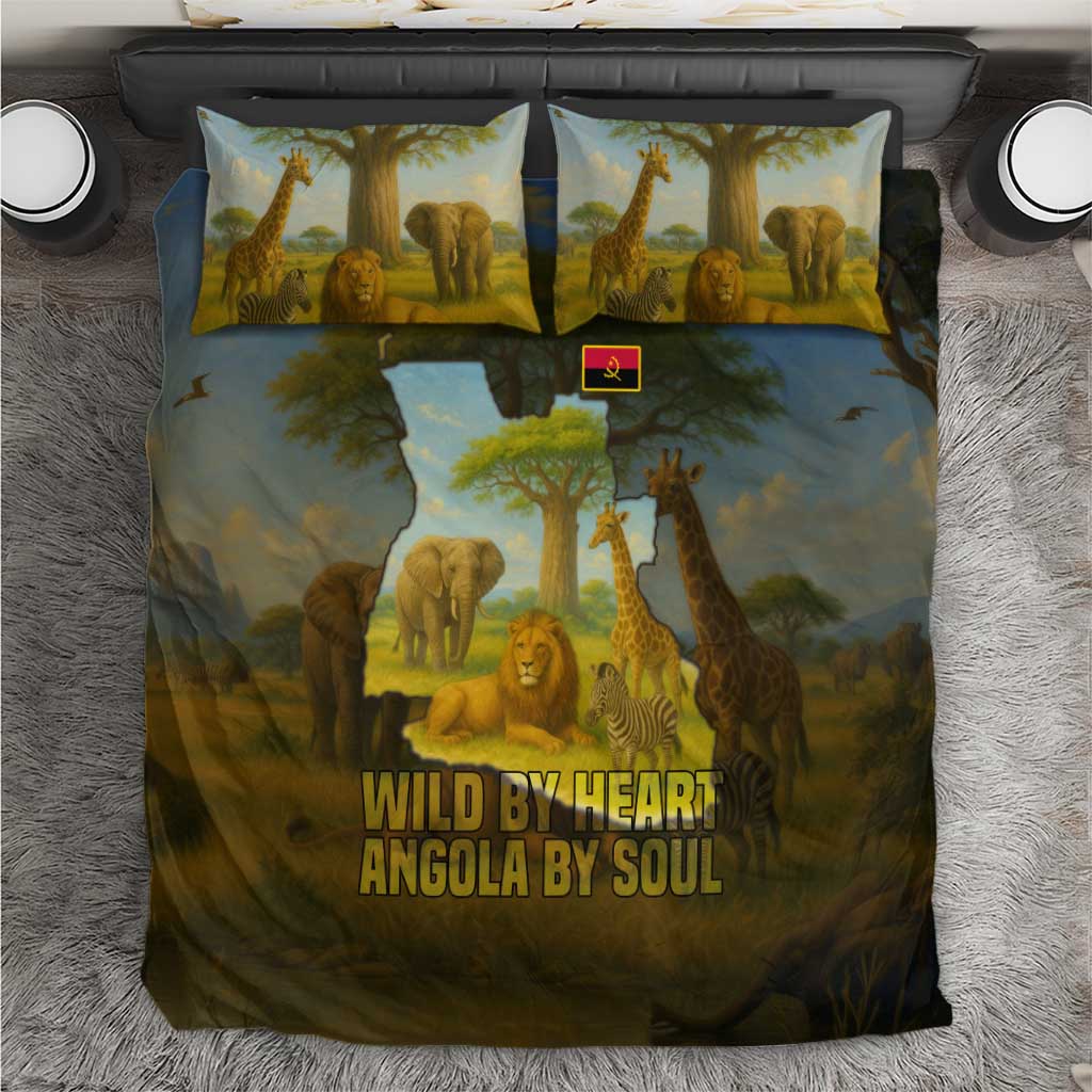 Angola Bedding Set Savannah Wildlife and African Animal - African Pride