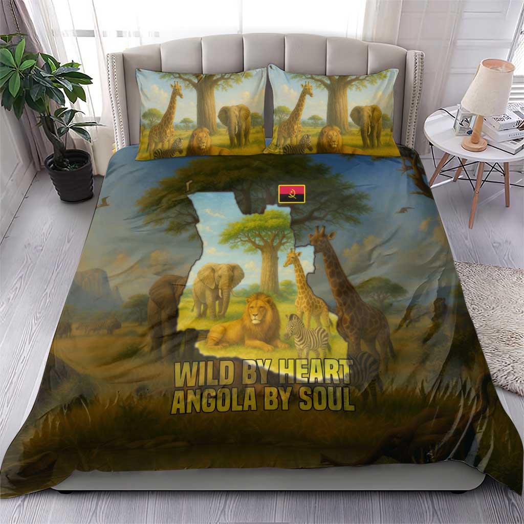 Angola Bedding Set Savannah Wildlife and African Animal - African Pride