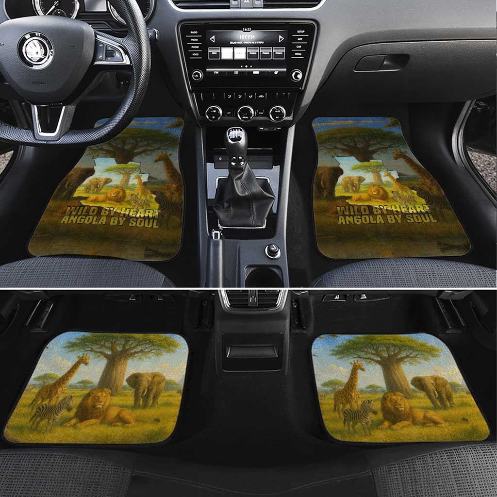 Angola Car Mats Savannah Wildlife and African Animal - African Pride
