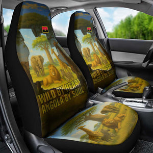 Angola Car Seat Cover Savannah Wildlife and African Animal - African Pride