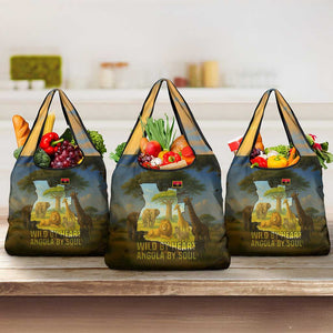 Angola Grocery Bag Savannah Wildlife and African Animal - African Pride
