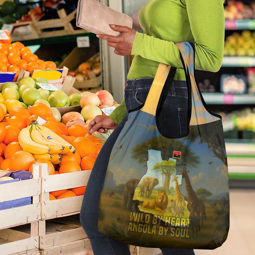 Angola Grocery Bag Savannah Wildlife and African Animal - African Pride