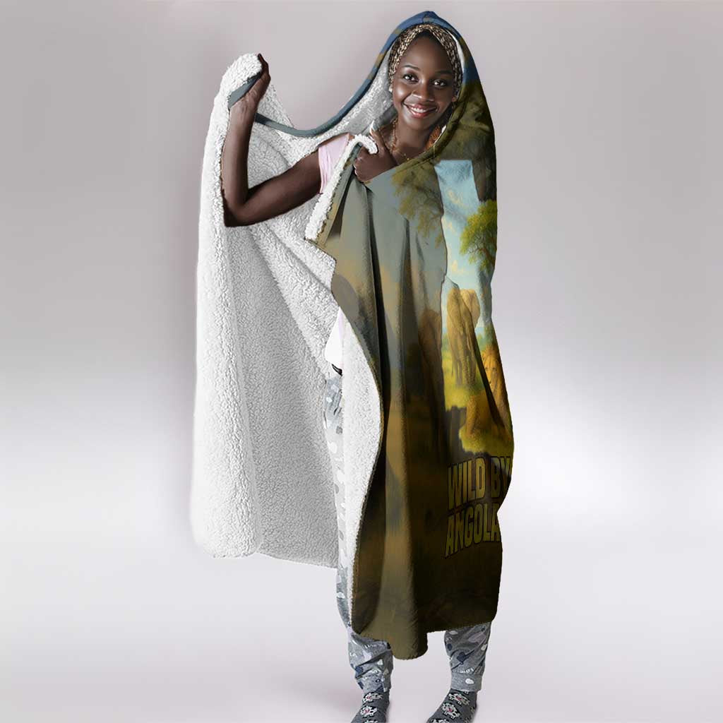 Angola Hooded Blanket Savannah Wildlife and African Animal - African Pride