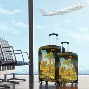 Angola Luggage Cover Savannah Wildlife and African Animal - African Pride