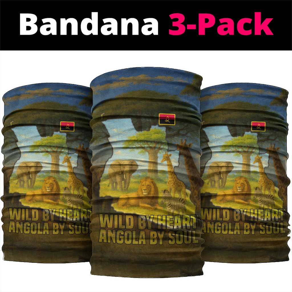 Angola Neck Gaiter Savannah Wildlife and African Animal - African Pride