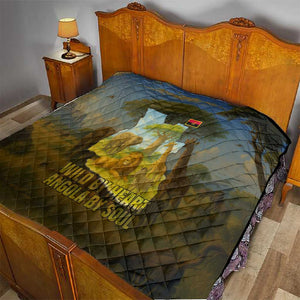Angola Quilt Savannah Wildlife and African Animal - African Pride