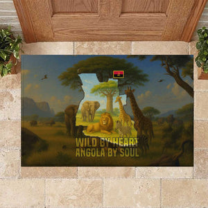 Angola Rubber Doormat Savannah Wildlife and African Animal - African Pride
