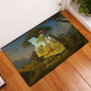 Angola Rubber Doormat Savannah Wildlife and African Animal - African Pride
