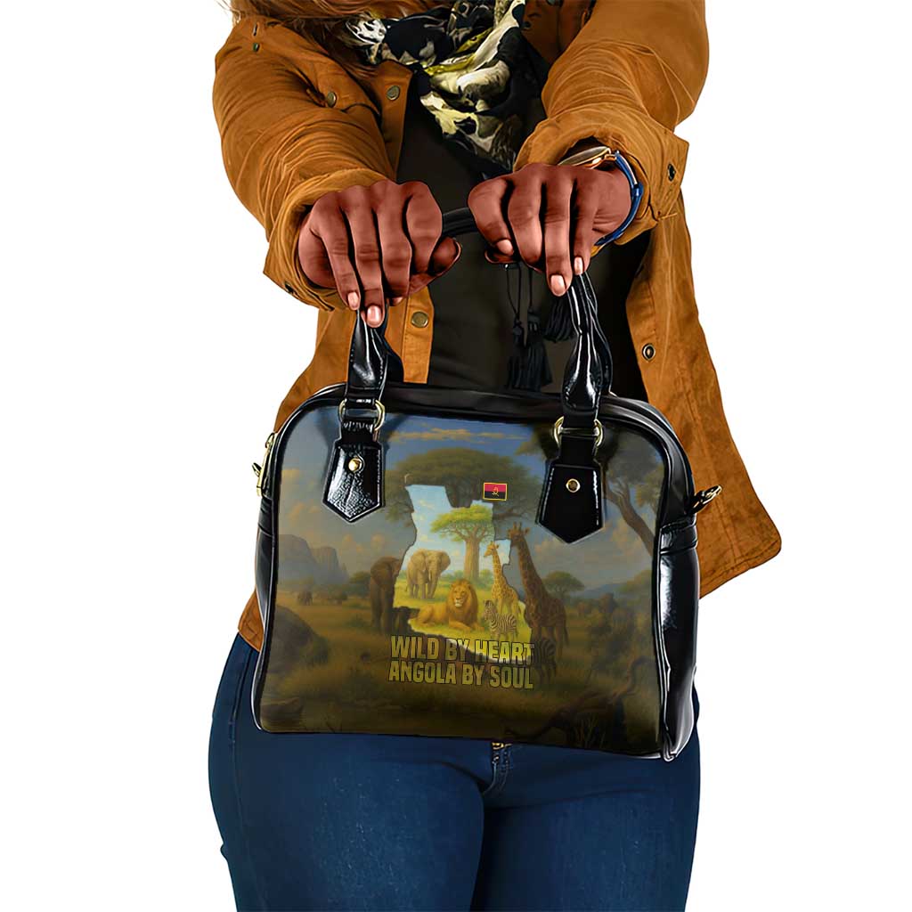 Angola Shoulder Handbag Savannah Wildlife and African Animal - African Pride