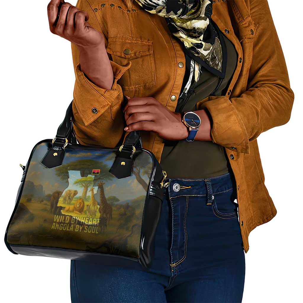 Angola Shoulder Handbag Savannah Wildlife and African Animal - African Pride