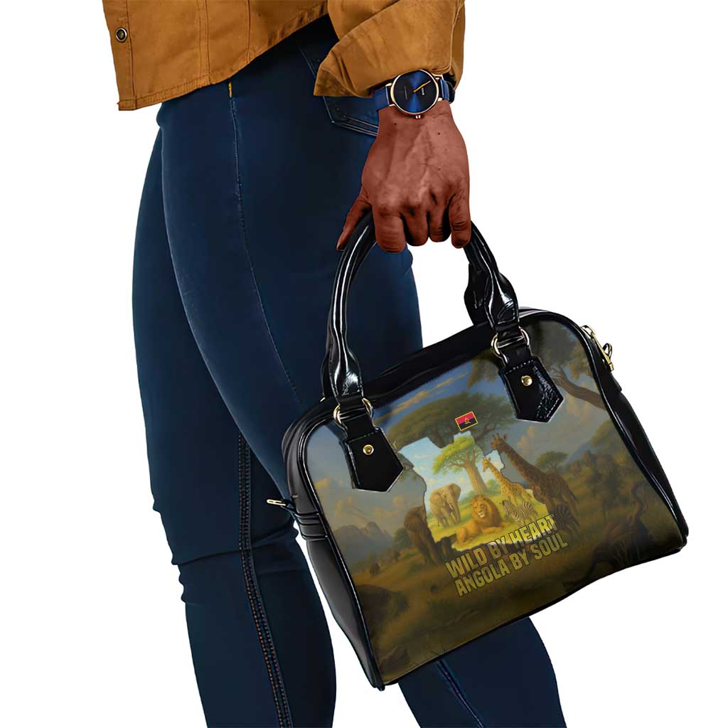 Angola Shoulder Handbag Savannah Wildlife and African Animal - African Pride