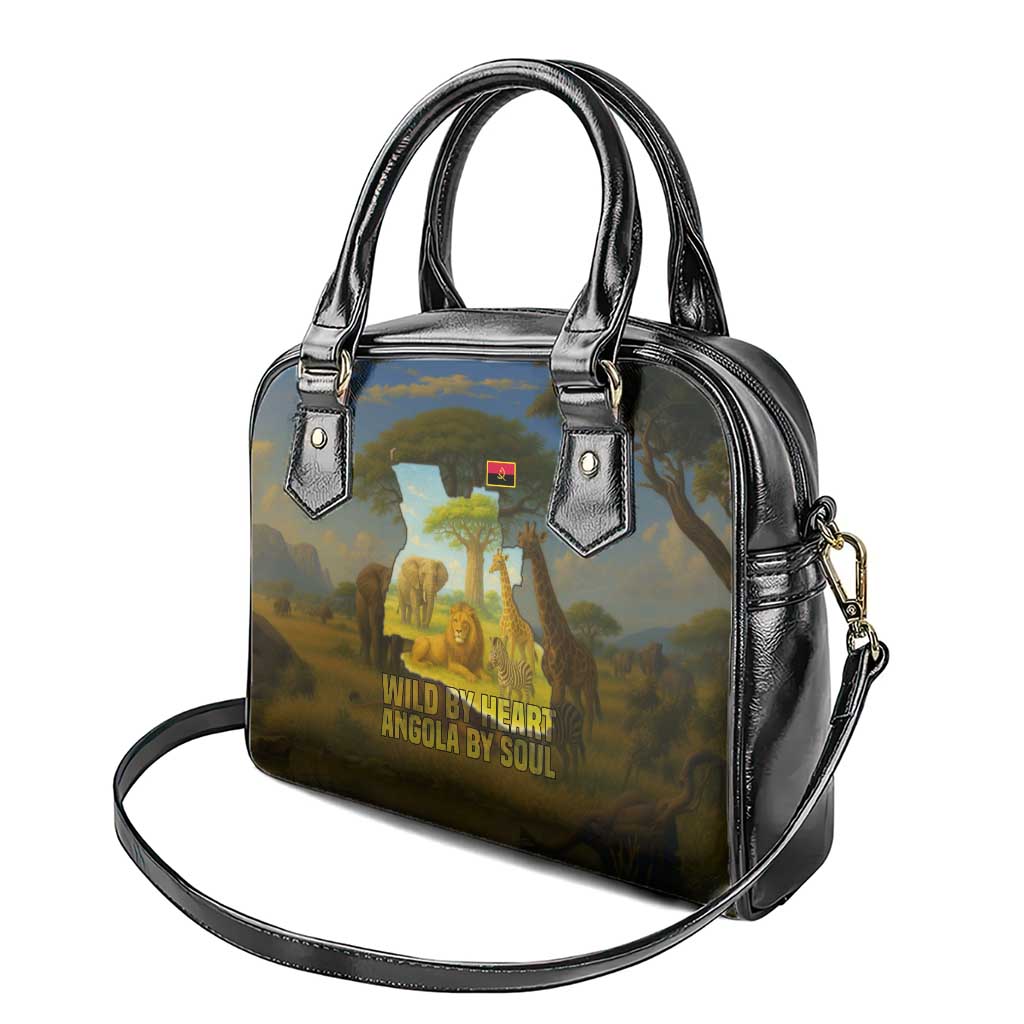 Angola Shoulder Handbag Savannah Wildlife and African Animal - African Pride