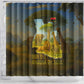 Angola Shower Curtain Savannah Wildlife and African Animal - African Pride