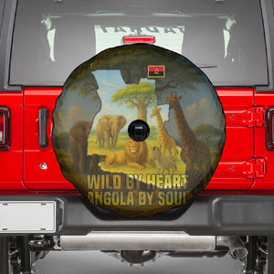 Angola Spare Tire Cover Savannah Wildlife and African Animal - African Pride