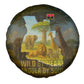 Angola Spare Tire Cover Savannah Wildlife and African Animal - African Pride