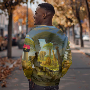 Angola Sweatshirt Savannah Wildlife and African Animal - African Pride