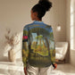 Angola Women Casual Shirt Savannah Wildlife and African Animal - African Pride