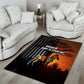 Angola Area Rug Sunset Zebra Design and African Nature - African Pride