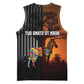 Angola Basketball Jersey Sunset Zebra Design and African Nature - African Pride