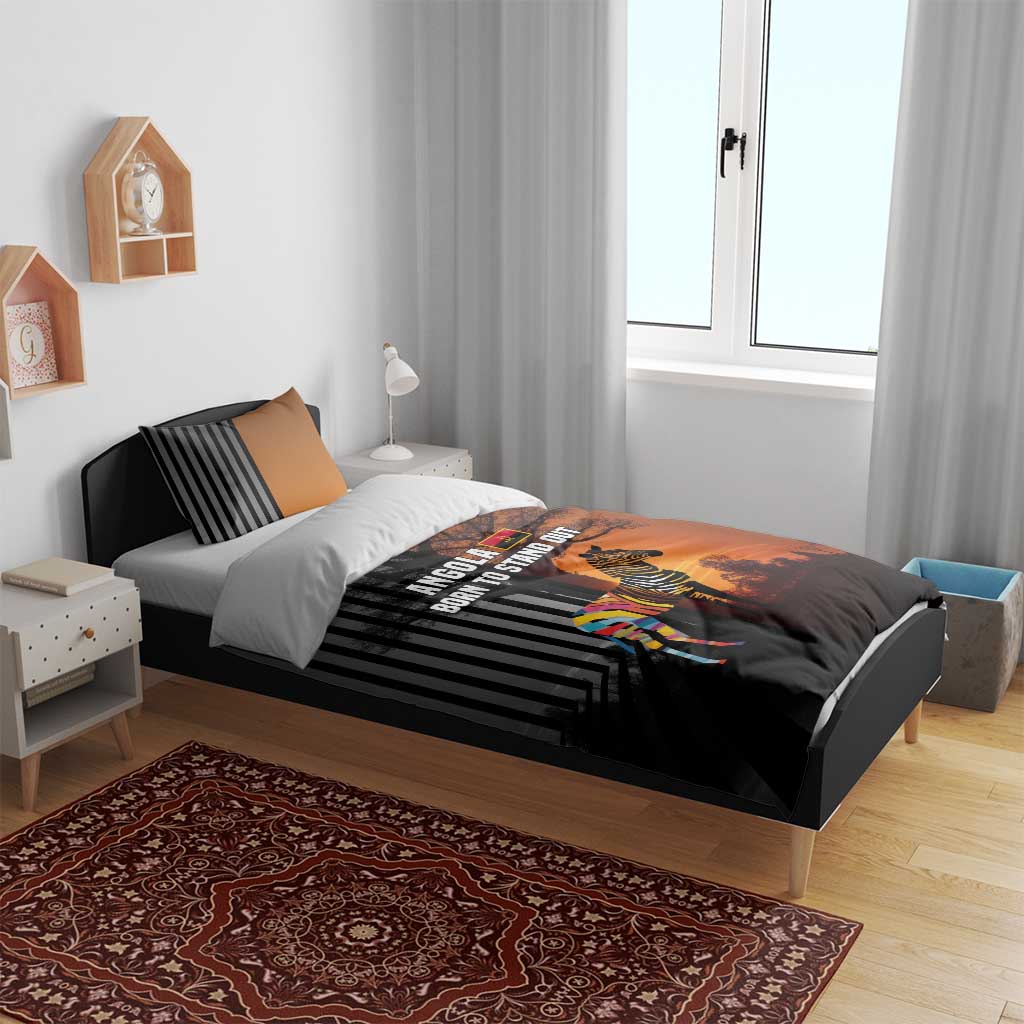 Angola Bedding Set Sunset Zebra Design and African Nature - African Pride