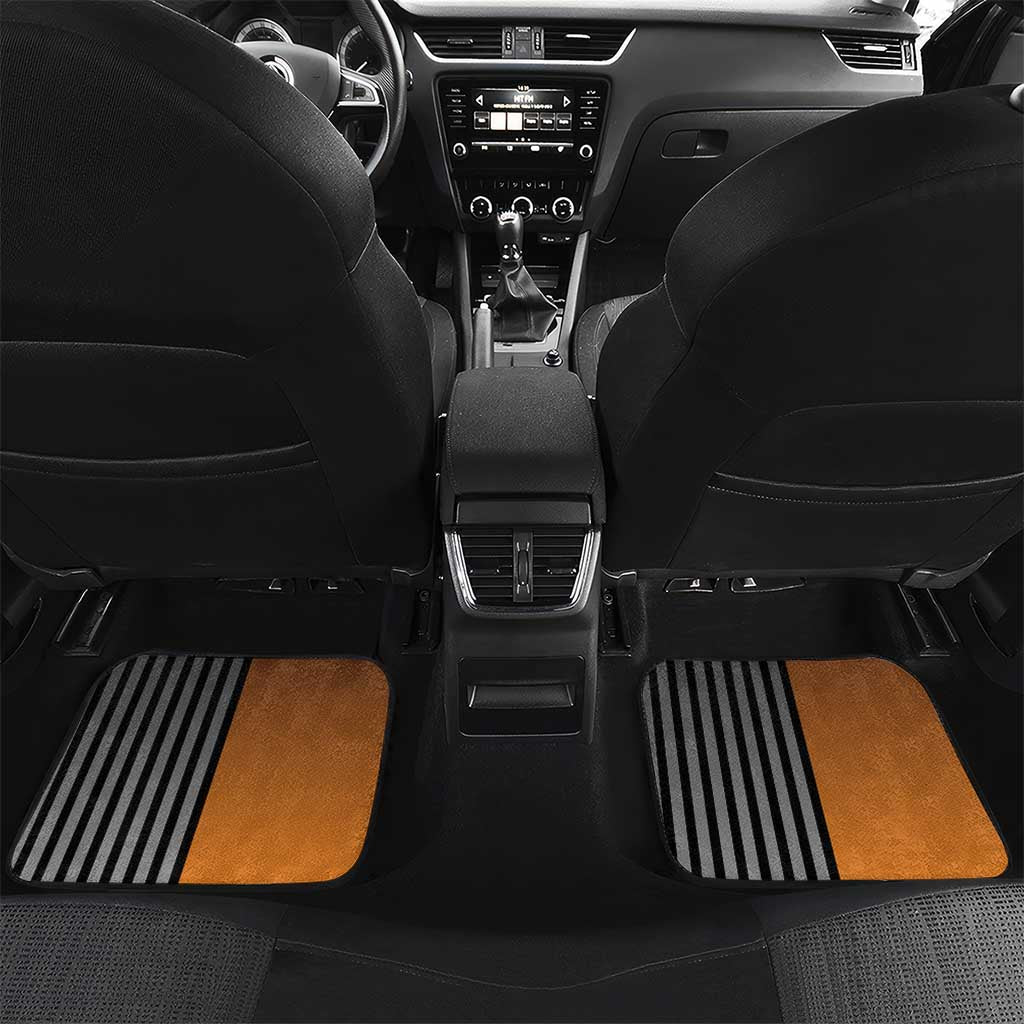 Angola Car Mats Sunset Zebra Design and African Nature - African Pride