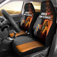 Angola Car Seat Cover Sunset Zebra Design and African Nature - African Pride