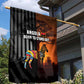 Angola Garden Flag Sunset Zebra Design and African Nature - African Pride