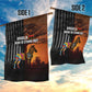 Angola Garden Flag Sunset Zebra Design and African Nature - African Pride