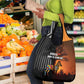 Angola Grocery Bag Sunset Zebra Design and African Nature - African Pride