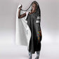 Angola Hooded Blanket Sunset Zebra Design and African Nature - African Pride