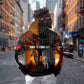 Angola Hoodie Sunset Zebra Design and African Nature - African Pride
