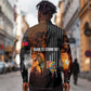 Angola Long Sleeve Button Shirt Sunset Zebra Design and African Nature - African Pride