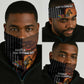 Angola Neck Gaiter Sunset Zebra Design and African Nature - African Pride