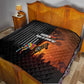 Angola Quilt Sunset Zebra Design and African Nature - African Pride