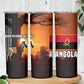 Angola Skinny Tumbler Sunset Zebra Design and African Nature - African Pride