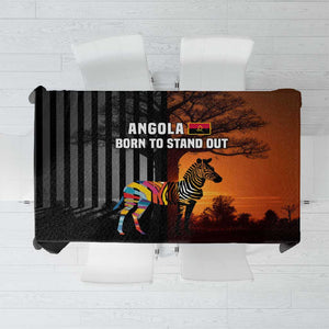 Angola Tablecloth Sunset Zebra Design and African Nature - African Pride