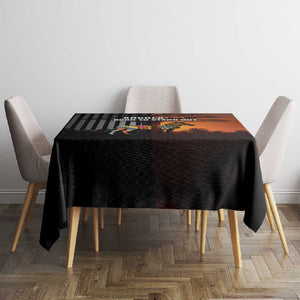 Angola Tablecloth Sunset Zebra Design and African Nature - African Pride