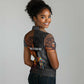 Angola Women Polo Shirt Sunset Zebra Design and African Nature - African Pride
