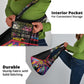 Angola Grocery Bag Multicolor Tribal Design and Vibrant Lion - African Pride