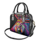 Angola Shoulder Handbag Multicolor Tribal Design and Vibrant Lion - African Pride
