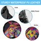 Angola Spare Tire Cover Multicolor Tribal Design and Vibrant Lion - African Pride
