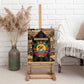 Mozambique Canvas Wall Art Black Brown Tribal Design - African Pride