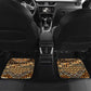 Mozambique Car Mats Black Brown Tribal Design - African Pride