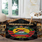 Mozambique Round Carpet Black Brown Tribal Design - African Pride