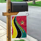 Mozambique Garden Flag Red Yellow Green Wave Design - African Pride